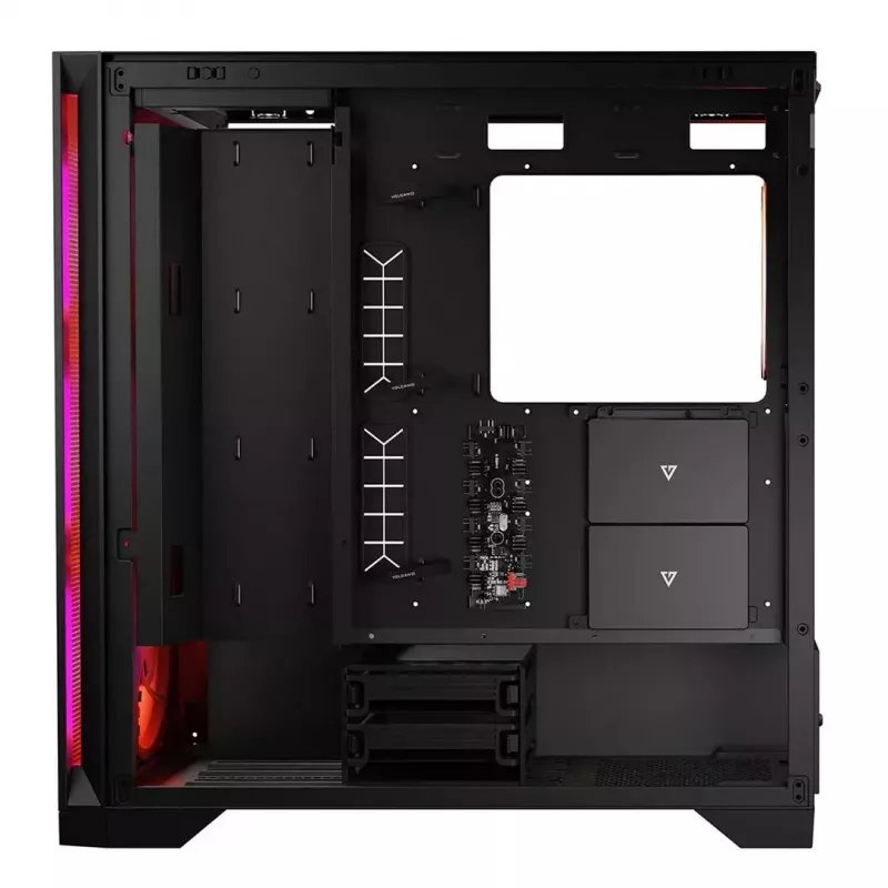 Modecom Volcano Expanse S Apex ARGB Midi korpuss, melns