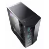 MSI MPG GUNGNIR 110R Mid Tower spēļu datora korpuss melns, USB 3.2 Gen2 Type C, 4x 120mm ARGB ventilators, Mystic Light sinhronizācija, 1 uz 6 ARGB vadības plate, 2x rūdīta stikla paneļi, ATX, mATX, mini-ITX