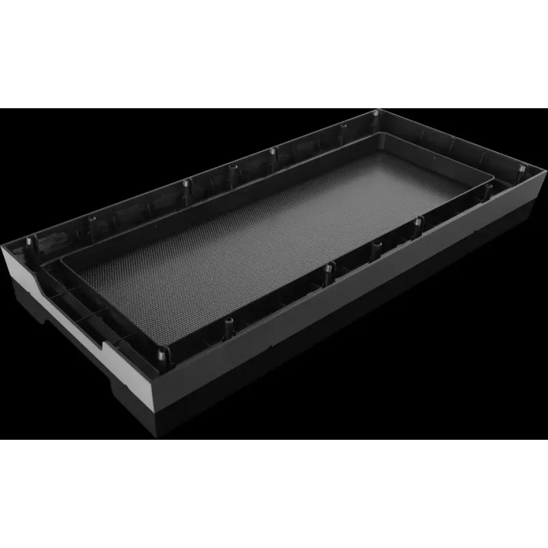 PC korpuss Versa XM1 melns tērauds 120mm ventilators USB3.0 - melns