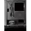 PC korpuss Versa XM1 melns tērauds 120mm ventilators USB3.0 - melns