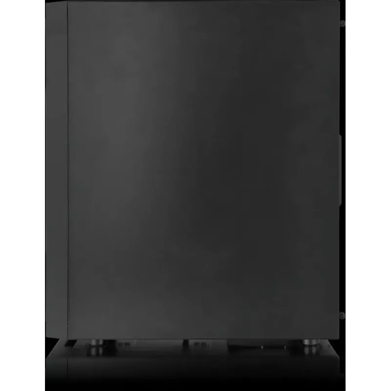 PC korpuss Versa XM1 melns tērauds 120mm ventilators USB3.0 - melns