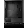 PC korpuss Versa XM1 melns tērauds 120mm ventilators USB3.0 - melns