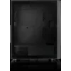 PC korpuss Versa XM1 melns tērauds 120mm ventilators USB3.0 - melns