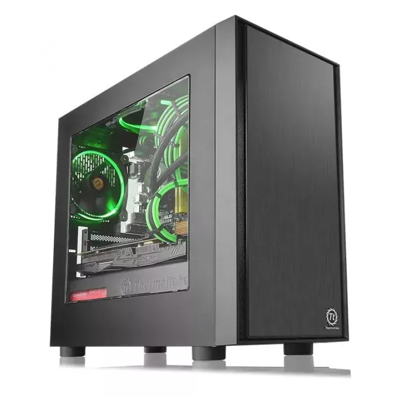 PC Case Thermaltake Versa H17 Window Micro Tower Melns