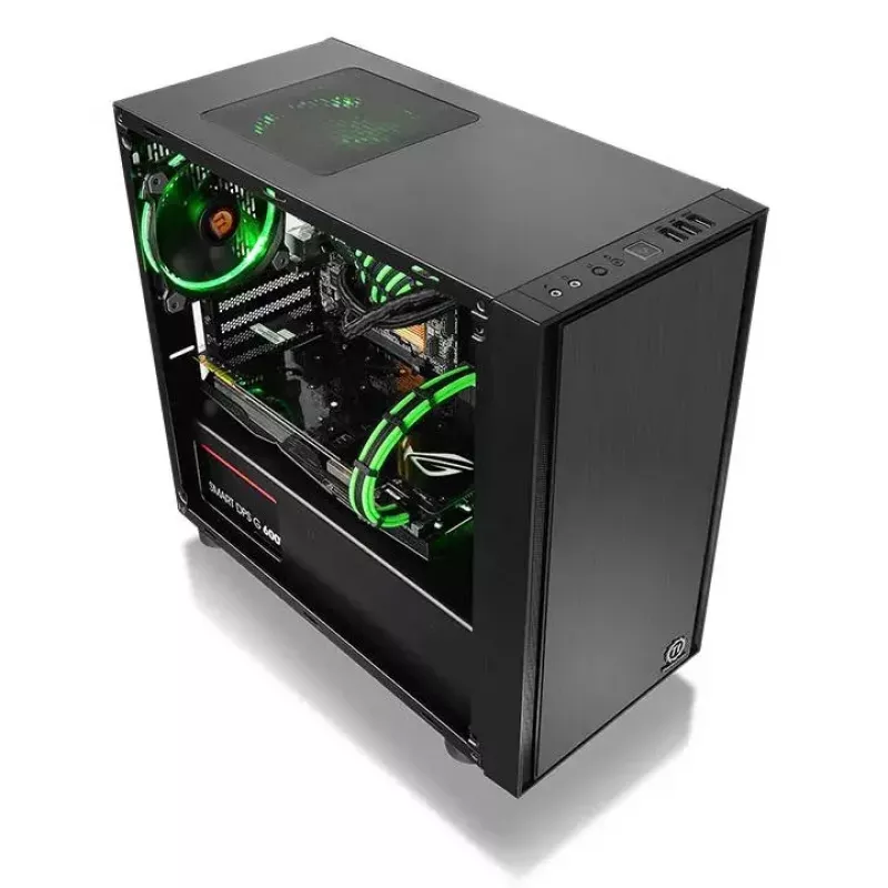 PC Case Thermaltake Versa H17 Window Micro Tower Melns
