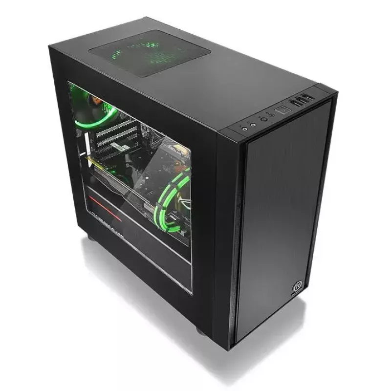 PC Case Thermaltake Versa H17 Window Micro Tower Melns