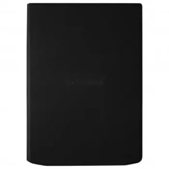Flip case for PocketBook 7.8 inch e-book reader — HN-FP-PU-743G-RB-WW, magnetic closure, Melns