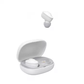 Hama Freedom Buddy austiņas True Wireless Stereo (TWS) iebāžamas Zvani/Mūzika USB Type-C Bluetooth Gaiši pelēka, Balta