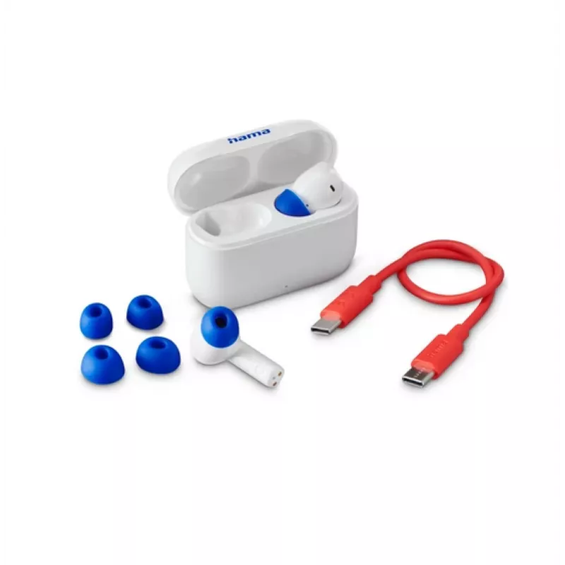 Hama Passion Clear II austiņas True Wireless Stereo (TWS) ievietojamās Mūzikai Bluetooth Melns