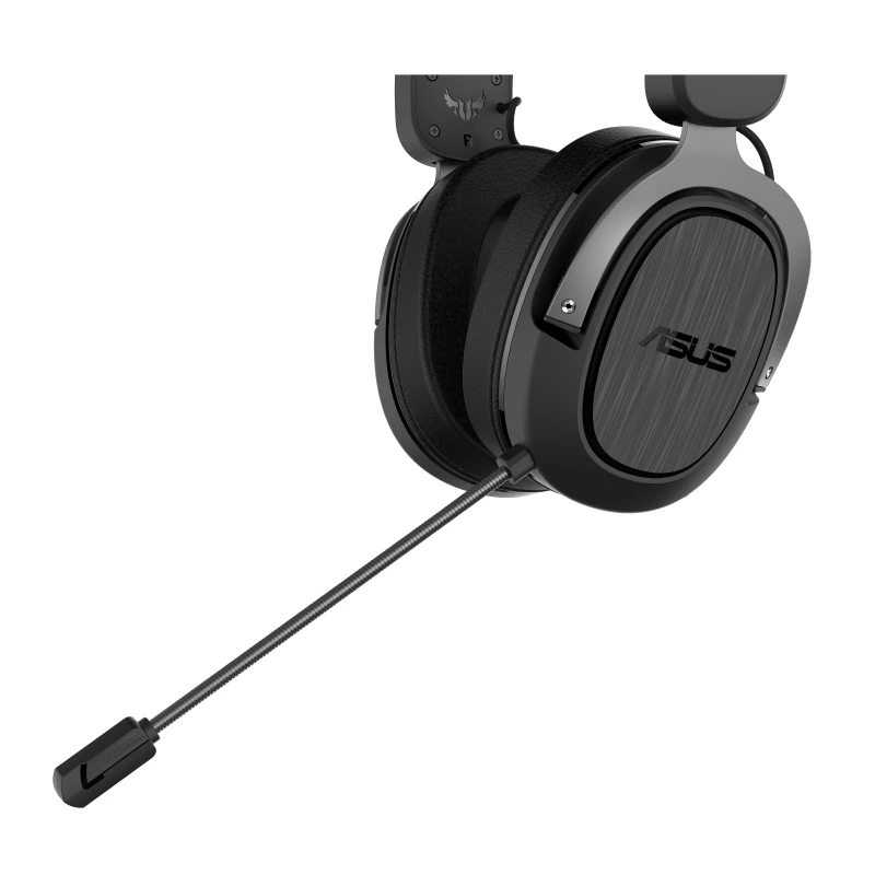 ASUS TUF Gaming H3 Wireless austiņas, galvas stīpa, USB Type-C, pelēkas