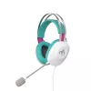 ASUS TUF Gaming H1 Gen II Hatsune Miku Edition austiņas ar vadu, galvas siksna, USB Type-A, rozā, tirkīza, balta