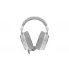Vadu binaurālās austiņas ENDORFY VIRO Plus USB Onyx balta — 5.3 cm draiveri, 20–20000 Hz, 98 dB, 32 Ω, noņemams mikrofons ar strēli, 2.9 m kabelis
