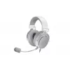 Vadu binaurālās austiņas ENDORFY VIRO Plus USB Onyx balta — 5.3 cm draiveri, 20–20000 Hz, 98 dB, 32 Ω, noņemams mikrofons ar strēli, 2.9 m kabelis