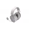 Vadu binaurālās austiņas ENDORFY VIRO Plus USB Onyx balta — 5.3 cm draiveri, 20–20000 Hz, 98 dB, 32 Ω, noņemams mikrofons ar strēli, 2.9 m kabelis