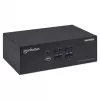 KVM slēdzis Manhattan 4-Port 4K@30Hz USB-A Audio Mic