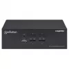 KVM slēdzis Manhattan 4-Port 4K@30Hz USB-A Audio Mic
