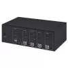 KVM slēdzis Manhattan 4-Port 4K@30Hz USB-A Audio Mic
