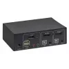 KVM slēdzis Manhattan DisplayPort 1.2 2 pieslēgvietu 4K@60Hz USB-A Audio