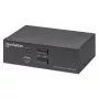 KVM slēdzis Manhattan DisplayPort 1.2 2 pieslēgvietu 4K@60Hz USB-A Audio