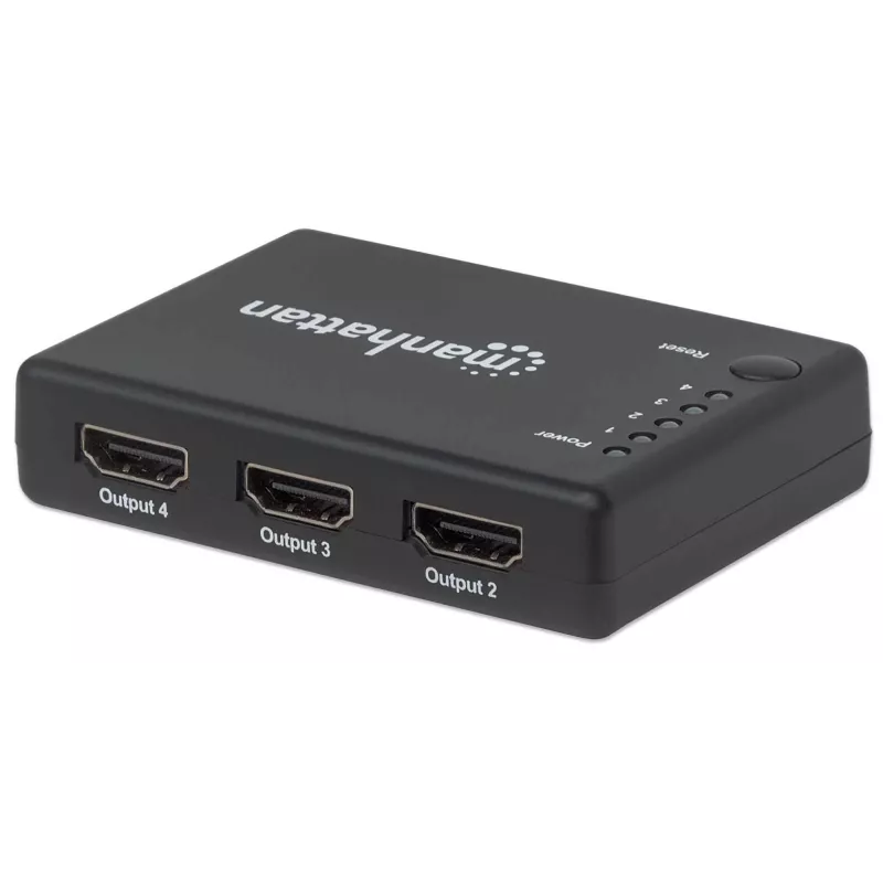 HDMI sadalītājs Manhattan 4 portu kompaktais