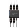 HDMI sadalītājs Manhattan 4 portu kompaktais