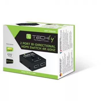 Video pārslēdzējs HDMI Techly 108606