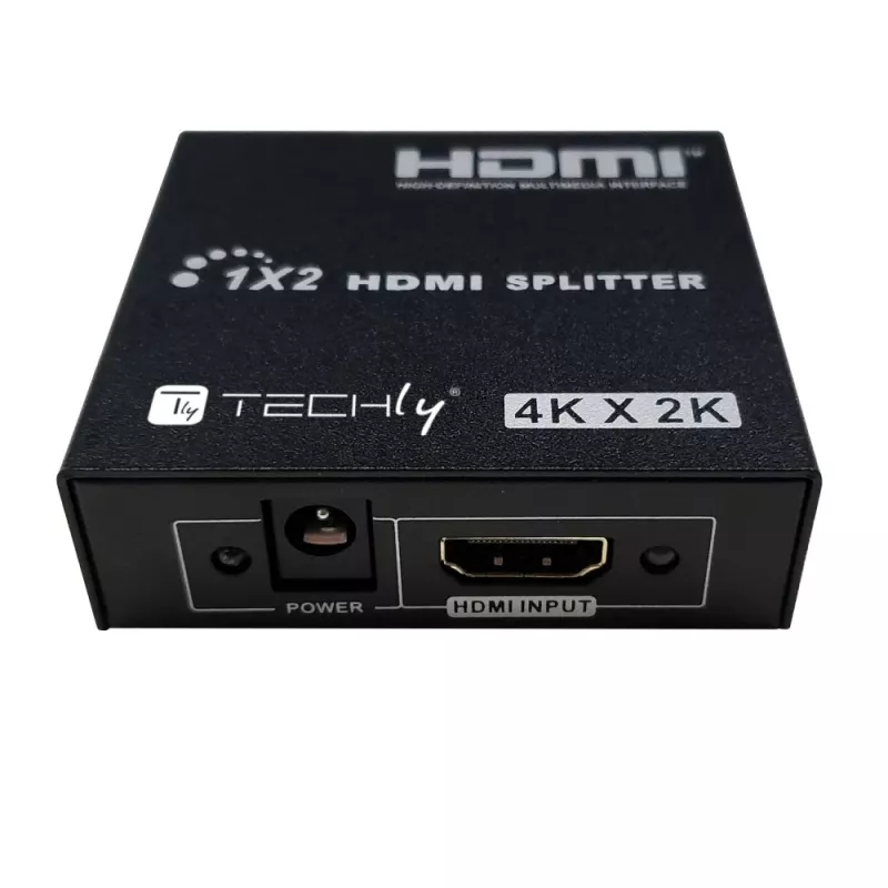 Video Splitter Techly IDATA HDMI-4K230 2x HDMI 3840x2160 Melns