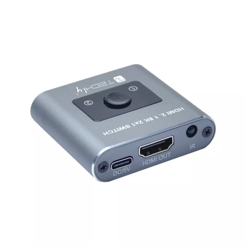 Video slēdzis Techly IDATA HDMI-2128KT HDMI 60Hz 2m 5V 1A