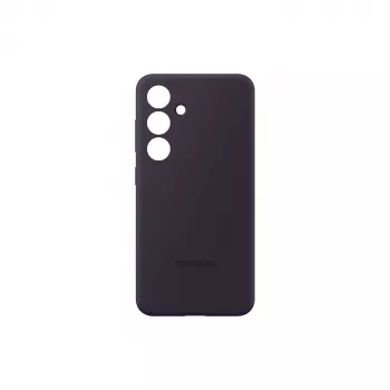 Vāciņš Samsung Galaxy S24 silikona maciņš tumši violets