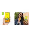 Vāciņš Samsung Keith Haring Flipsuit Case S24 FE dzeltens