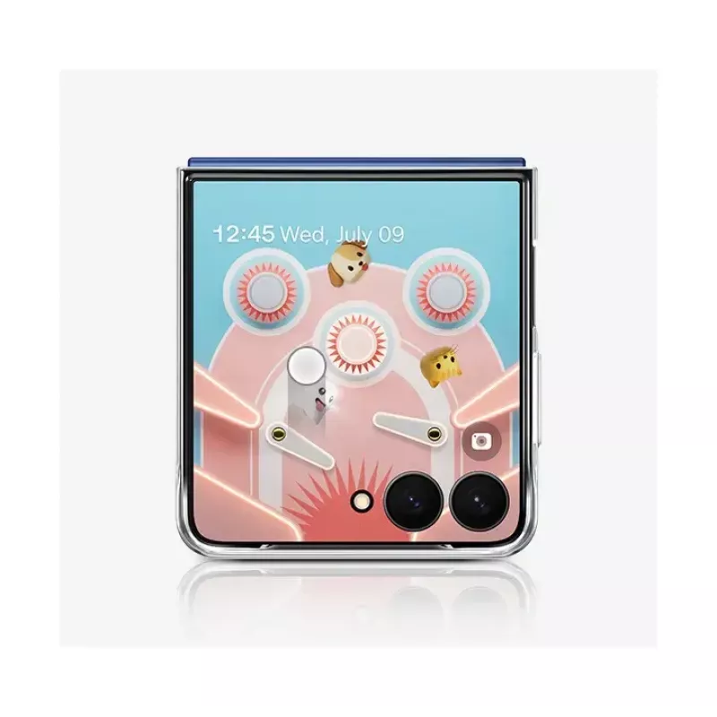 Cover Samsung Galaxy Z Flip7 Transparent Monochromatic