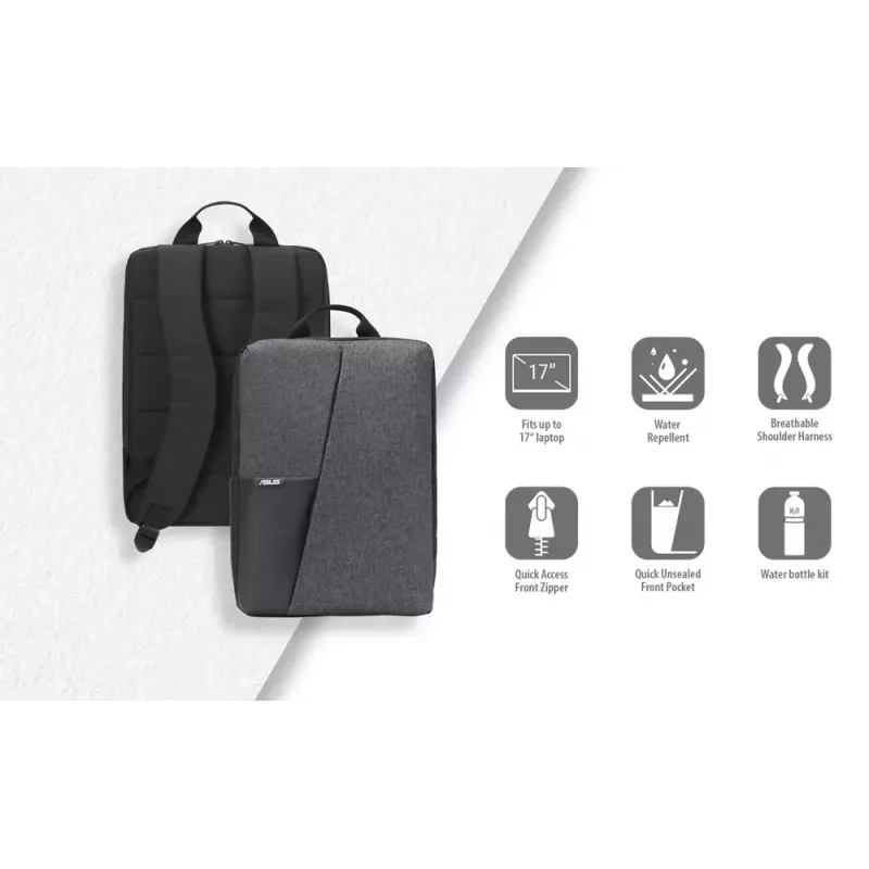 ASUS AP4600 mugursoma 40,6 cm (16 collas) pelēka