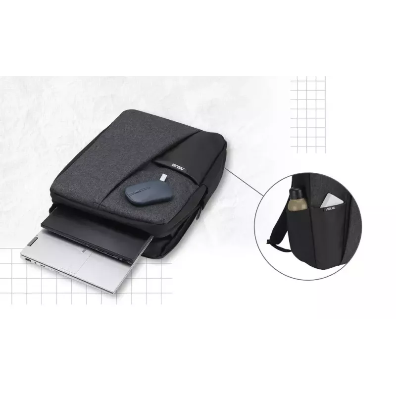 ASUS AP4600 mugursoma 40,6 cm (16 collas) pelēka