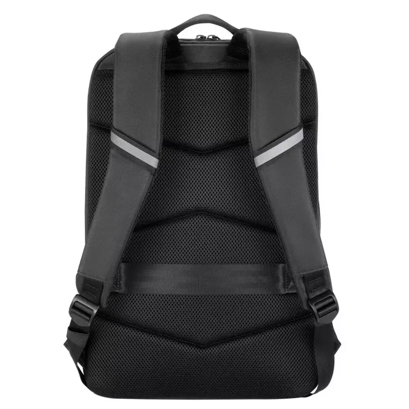 Klēpjdatora soma MODECOM Active 15 PLE‑MC‑ACTIVE‑15 15,6 collu klēpjdatoriem — eko āda, melna, rāvējslēdzēja aizdare, USB ports