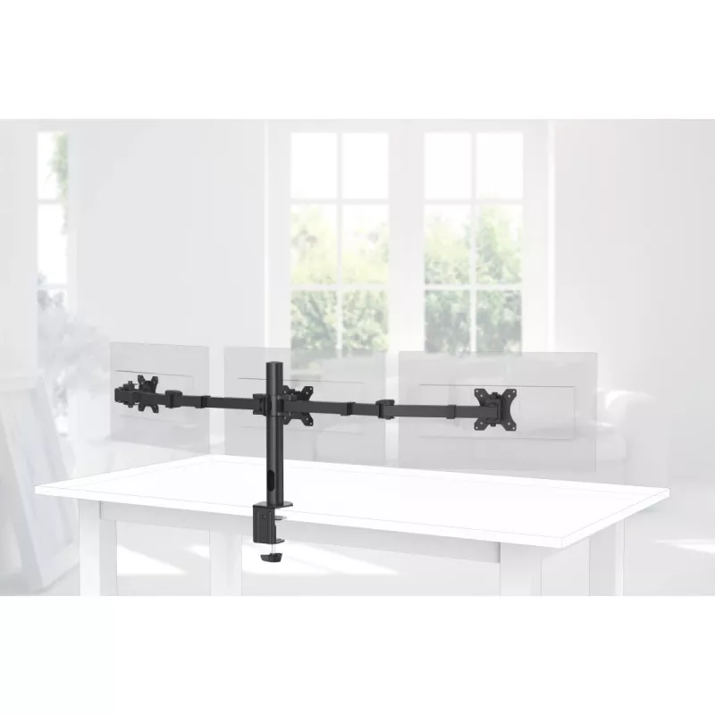 Hama 00118495 monitora kronšteins / statīvs 68.6 cm (27 collas) Galda melns