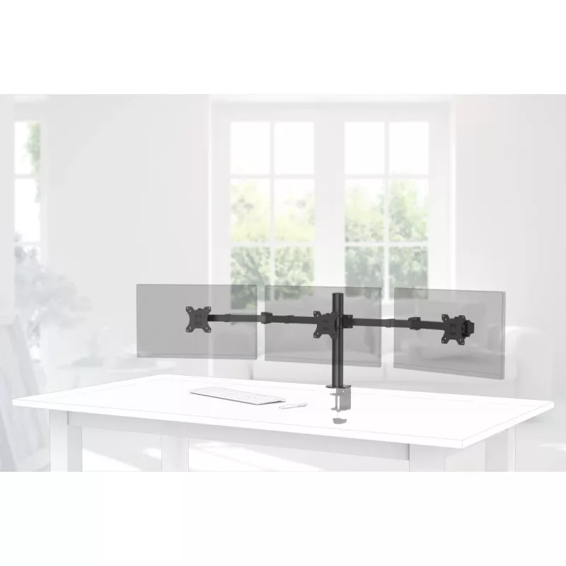 Hama 00118495 monitora kronšteins / statīvs 68.6 cm (27 collas) Galda melns