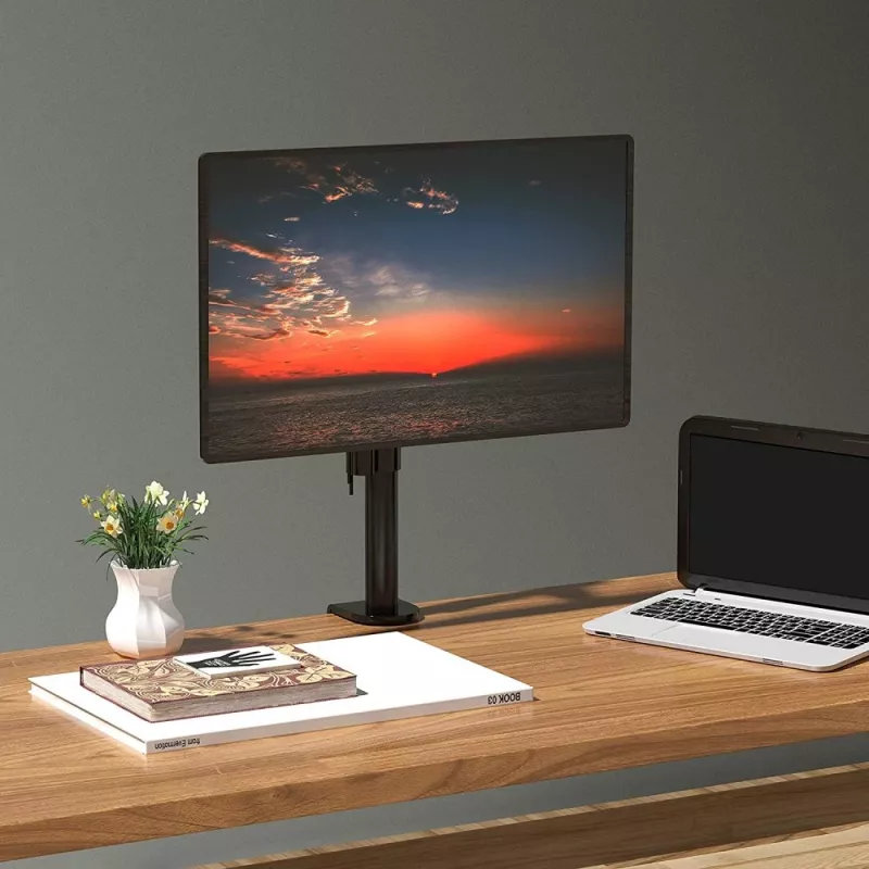 Monitora statīvs Techly ICA-LCD-500BK 76,2 cm (30 collas) Galda, Melns