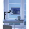 Techly 13-27 collu galda statīvs monitoram, vidējā svira, noliekama, ICA-LCD 501BK