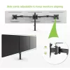 Techly 13–24 collu galda statīvs 3 monitoriem ar termināli ICA-LCD 482-T