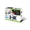 Techly 19-37 collu sienas stiprinājums LED LCD televizoram, noliecams, 2 eņģes, melns ICA-LCD 2901