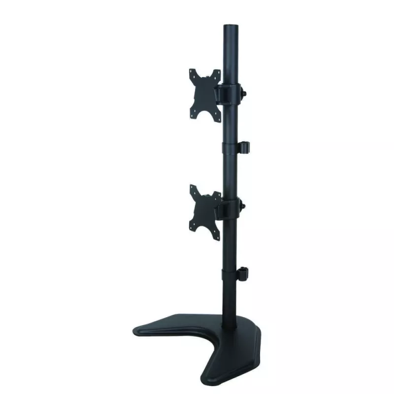 Techly ICA-LCD 2520V monitora stiprinājums / statīvs 68,6 cm (27 collas) Galds Melns
