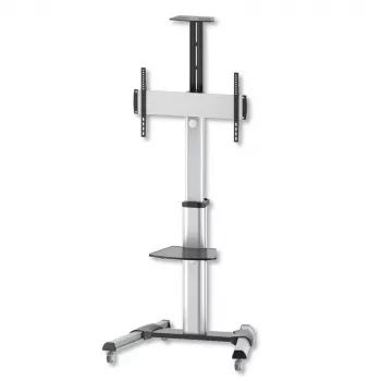 Techly grīdas statīva ratiņi LCD/LED/Plasma 37–70” ar plauktu ICA-TR15