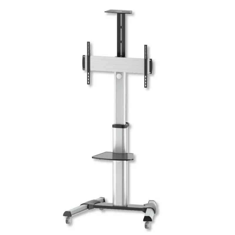 Techly grīdas statīva ratiņi LCD/LED/Plasma 37–70” ar plauktu ICA-TR15