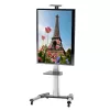 Techly grīdas statīva ratiņi LCD/LED/Plasma 37–70” ar plauktu ICA-TR15