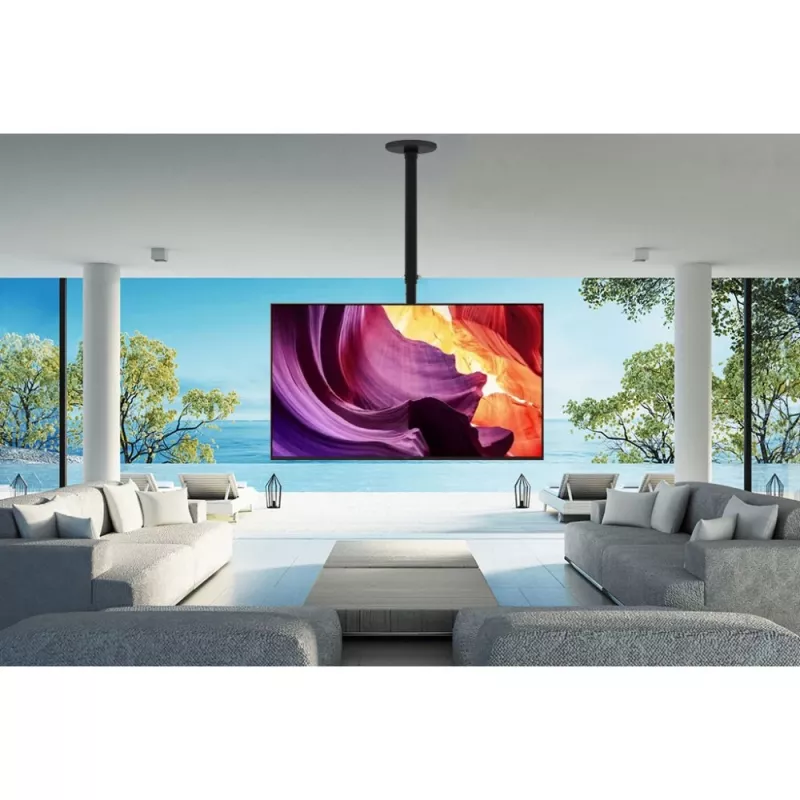 TV stiprinājums Techly ICACPLB906 94 cm (37 collas) Melns