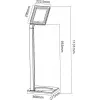 Planšetdatora drošības korpuss Techly ICA-TBL-1501 25,6 cm 10,1 colla Balts