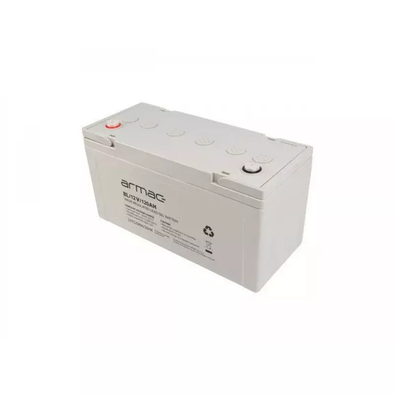 Hermētiska VRLA gēla baterija ARMAC BL/12V/120AH — 12 V 120 Ah, ilgmūžīga