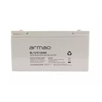 Hermētiska VRLA gēla baterija ARMAC BL/12V/120AH — 12 V 120 Ah, ilgmūžīga