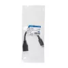 USB kabelis LogiLink USB C - USB A 0.15m CU0098 Melns
