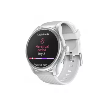 Hama Fit Watch 5010 viedpulkstenis, 1,38 collu (3,51 cm) LCD, 46 mm, pulss, SpO2, IP68, Bluetooth, sudraba